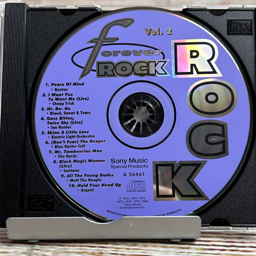 Forever Rock Vol 2 CD Sony Music Special Products Various Artists 1996